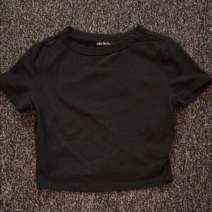 Wild Fable Black Crop Top